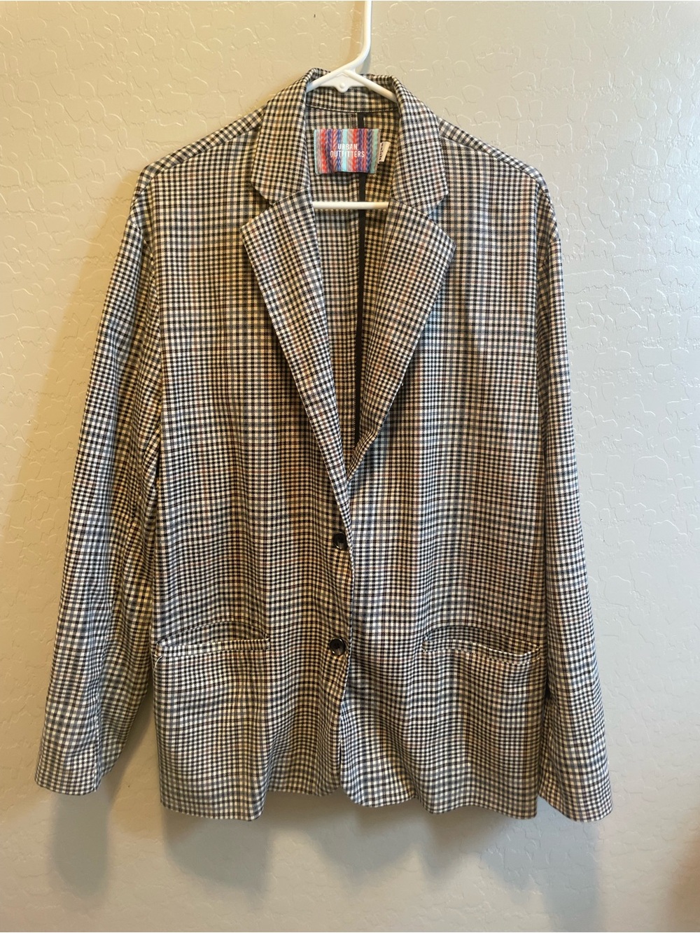Urban Outfitters women Checked Blazer